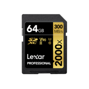 Memoria Lexar de 64GB 2000x