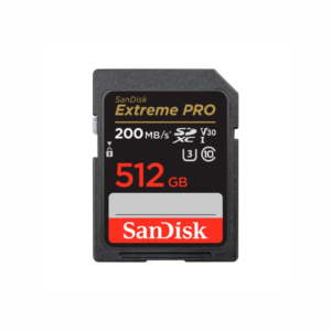 Memoria SD Extreme Pro de 256GB de la marca SanDisk