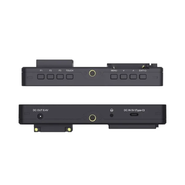 Monitor profesional marca FeelWorld modelo F5 Pro X con entrada y salida HDMI 4K.