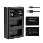 K&F Concept LP-E17 Kit Cargador y 2 Baterías KF28.0014