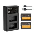 K&F Concept NP-FW50 Kit Cargador y 2 Baterías KF28.0015