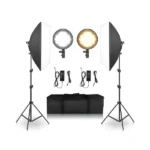 Kit de Softbox con Luz Continua LED Bicolor