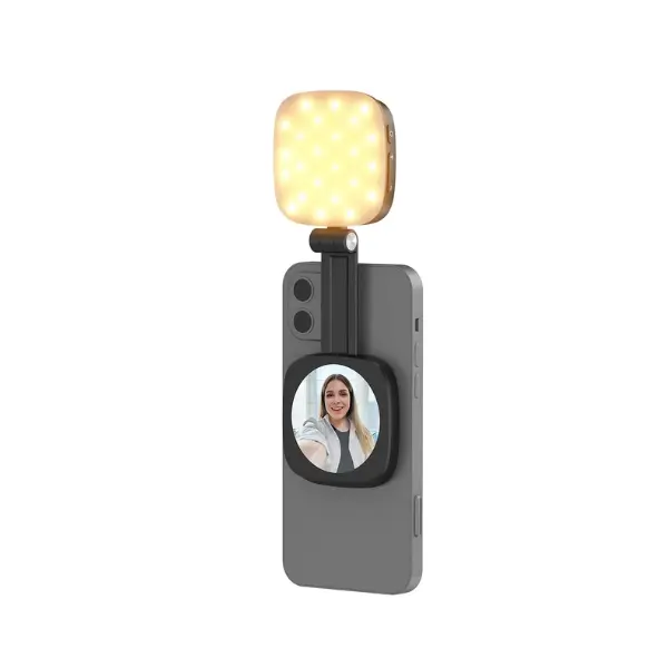 Luz Selfie Magnética Neewer NL48B con Espejo y Soporte