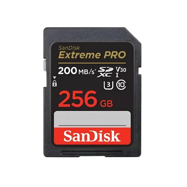 Sandisk Extreme Pro 256GB Memoria SD 200MB/S
