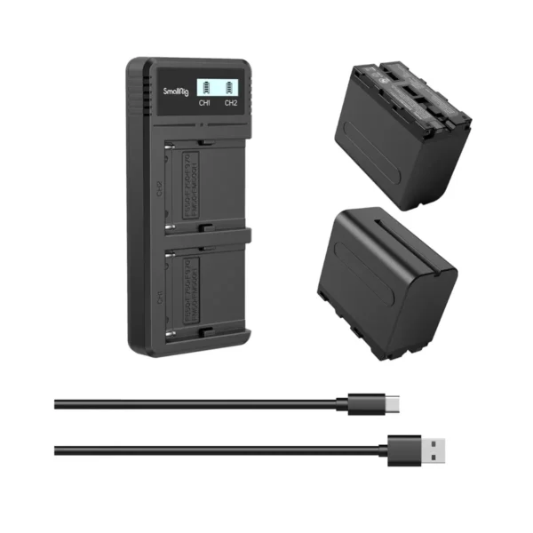 SmallRig NP-F970 Kit de batería y cargador 3823