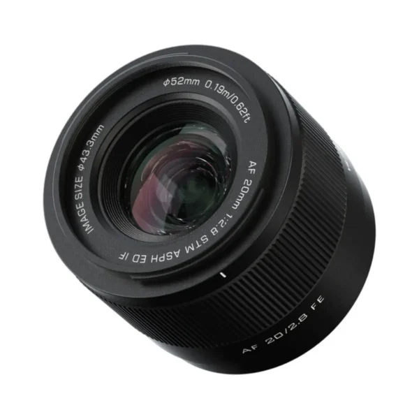 Viltrox AF 20mm f/2.8 FE Air Objetivo Gran Angular para Sony