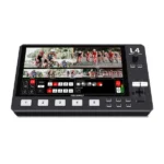 Feelworld L4 mezclador de video multicámara 10.1 "Pantalla táctil USB3.0 Transmisión rápida