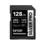 Lexar Professional SDXC V60 128GB Silver