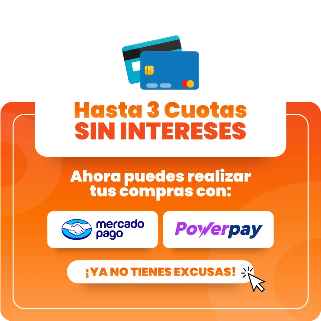 Pagos en 3 cuotas sin intereses