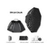 Contenido de la caja del k3 octabox 120cm