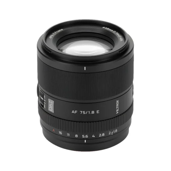 Lente Viltrox AF 75mm f/1.2 de la línea Pro para montura Sony E