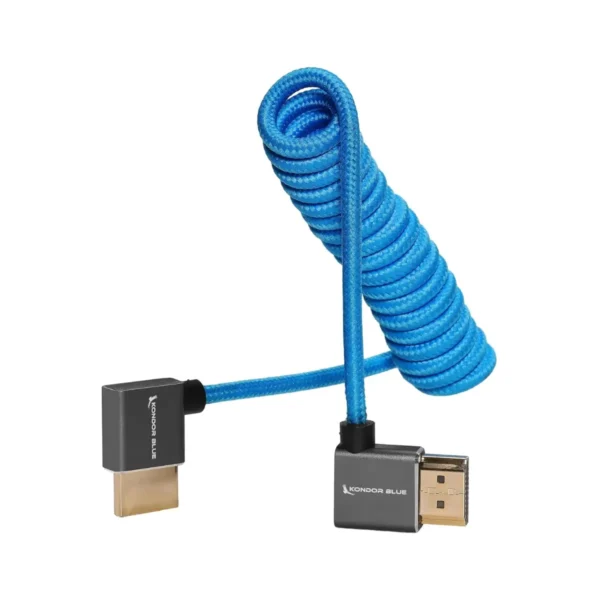 Conector en ángulo recto del cable HDMI Kondor Blue 4K