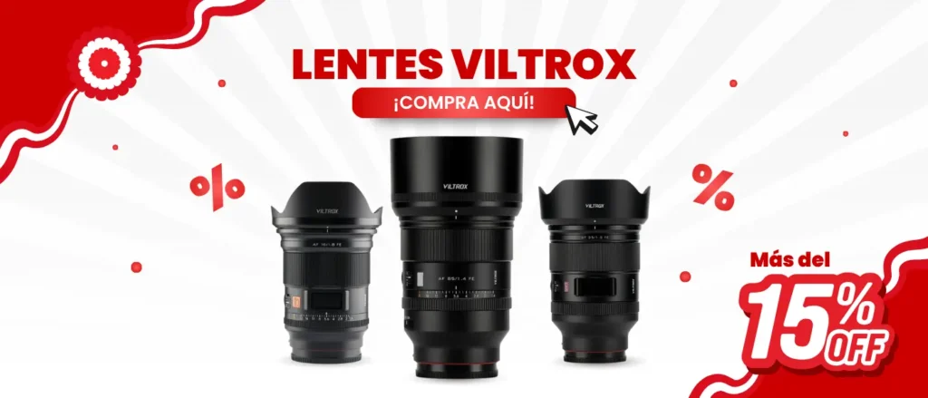 Portada lentes viltrox en promocion por fiestas patrias en vox media