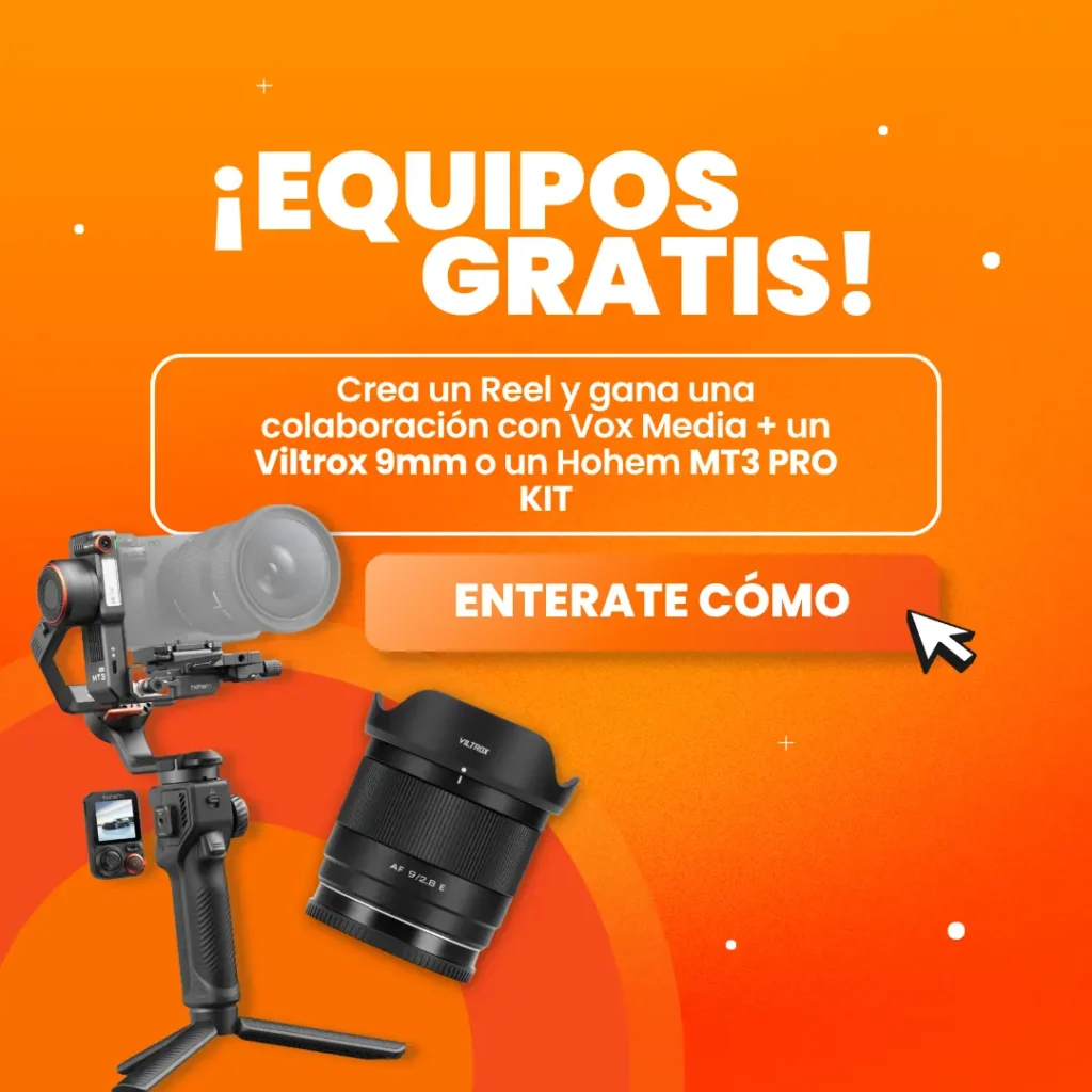 Equipos gratis por colaboracion en vox mediaperu