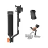 Hohem BH-01 en modo maletín para tomas a ángulo bajo con gimbal Hohem montado