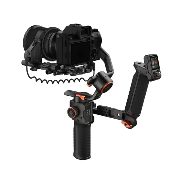 Hohem iSteady MT3 Pro Kit completo con gimbal, motor Spot Mini, empuñadura y estuche rígido