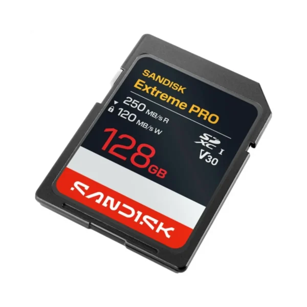 SanDisk Extreme PRO 128GB memoria SD profesional para cámaras DSLR y mirrorless