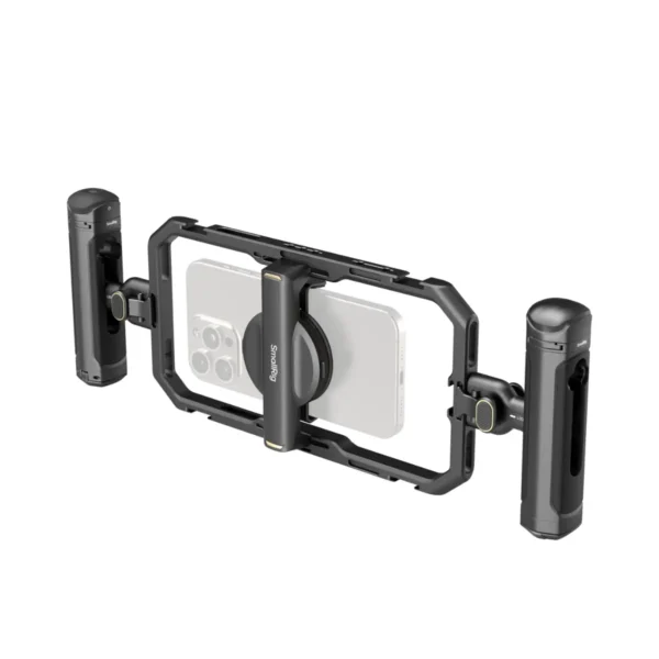 Kit de video SmallRig 4597 para celular con jaula magnetica y empunadura inalambrica