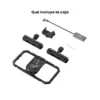 SmallRig 5276 con celular montado mostrando ventilador de refrigeracion y hub USB-C