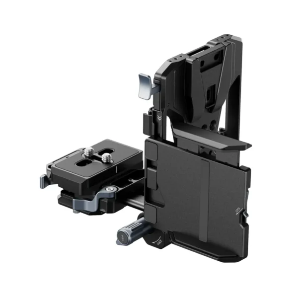 SmallRig 5315 placa V-Mount Pro plegable de aluminio con placa Arca-Swiss desmontable