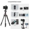 SmallRig CT-10 3935 plegado a 43 cm junto a bolsa de transporte