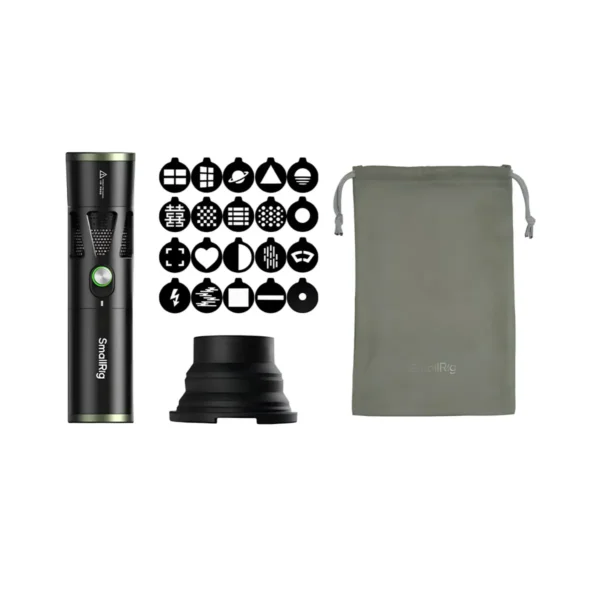 Lente plano-convexa ajustable del SmallRig RF 20C con haz de 24 a 60 grados