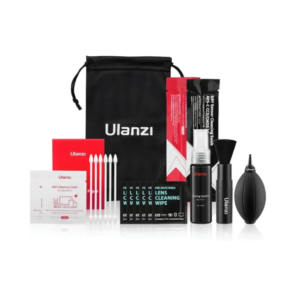 Kit de limpieza Ulanzi EA01 de 10 en 1 con 67 piezas para cámaras y lentes