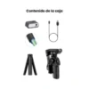 Gimbal L9 con barra extensible de 17 cm para selfies y tomas aéreas