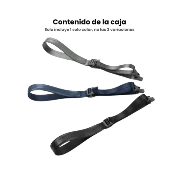 Tres colores disponibles del Ulanzi CSS1: negro, azul y verde