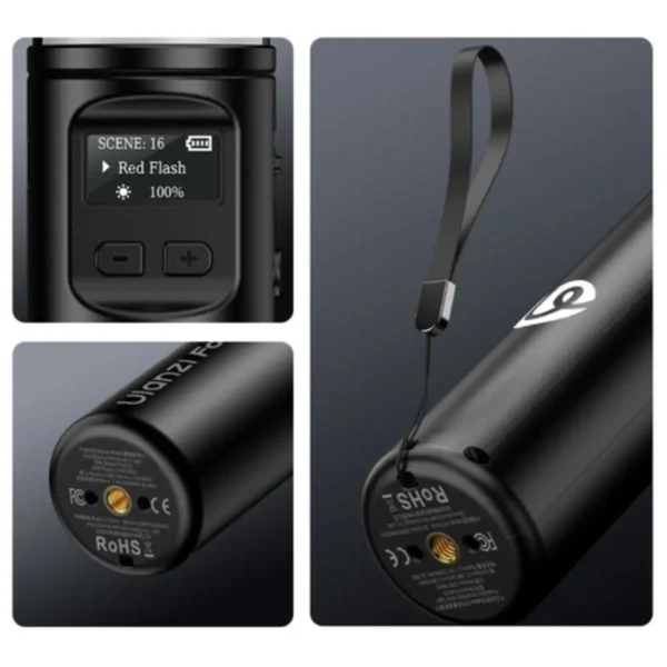 Puerto USB-C y batería recargable del Ulanzi FOLD15