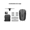 Espalda ventilada y correas ergonómicas de la mochila Ulanzi TP01