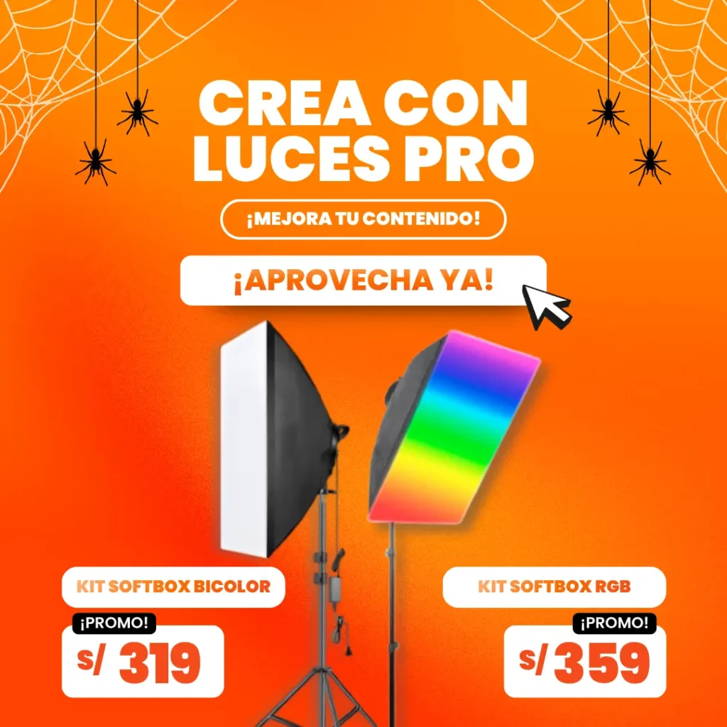 Ofertas de kit softbox bicolor en vox