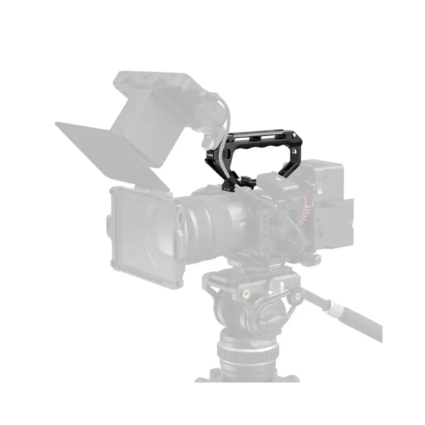 SmallRig 5661 montado en jaula de cámara mirrorless listo para grabar