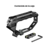 SmallRig 5661 en uso para tomas creativas bajas y altas con cámara