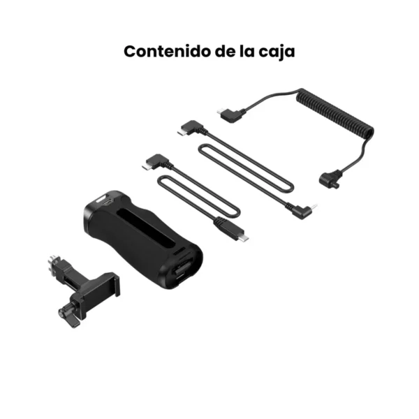 Grip de silicona ergonómico del mango lateral SmallRig 5694