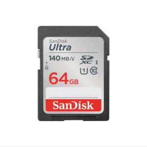 SanDisk Ultra 64GB Memoria SD 140 mb/s